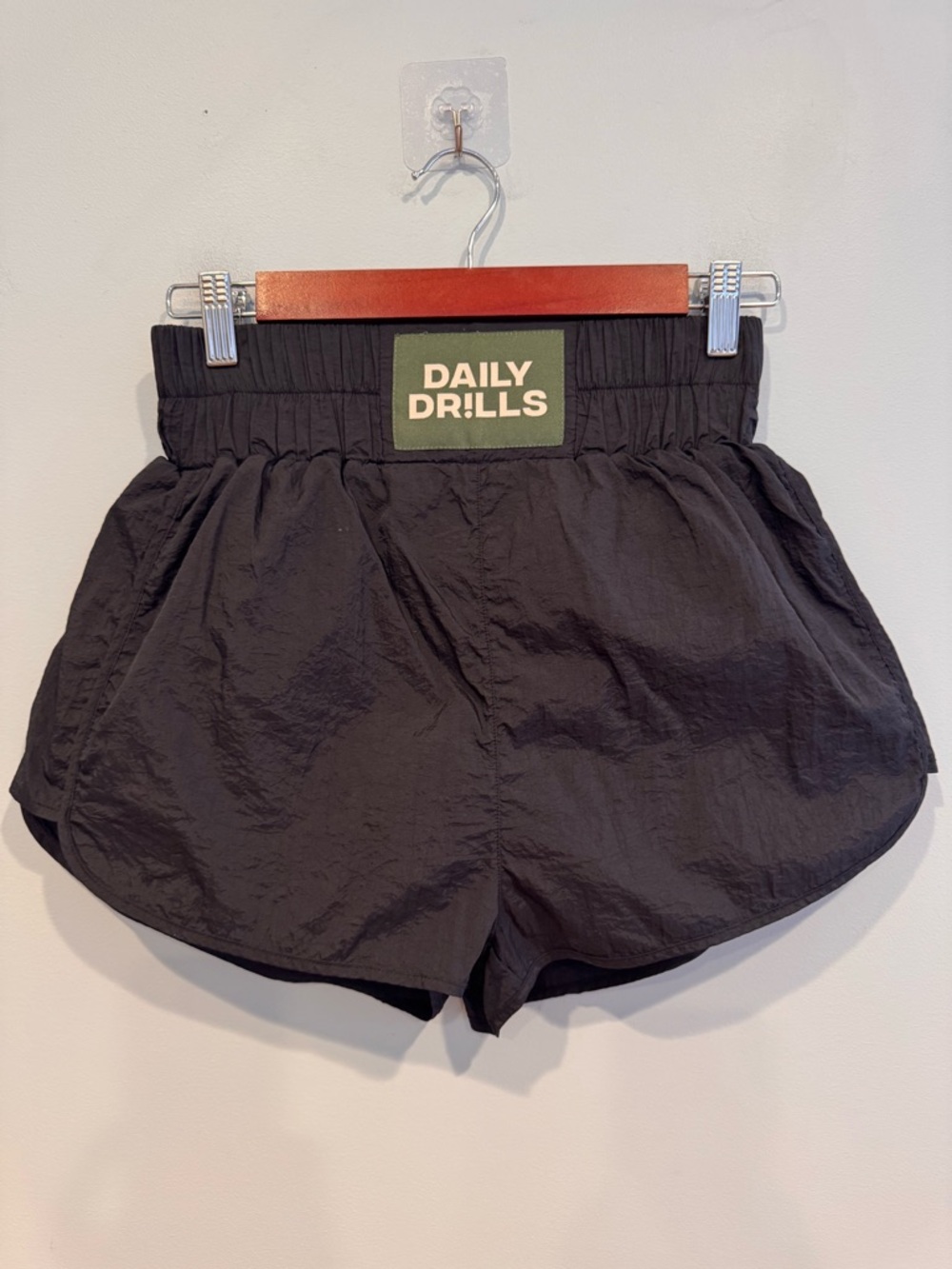 Daily Drills Black Bounce Shorts Small